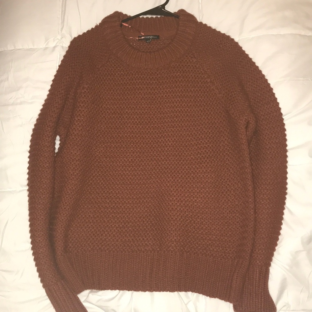 Burnt Sienna Sweater : Size M